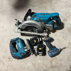 Makita tools.