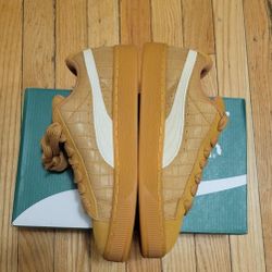 Puma Suede XL Elevated Wns Caramel Latte-Gum US 9