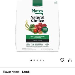 Dog Food Nutro 30 Pounds Lamb 