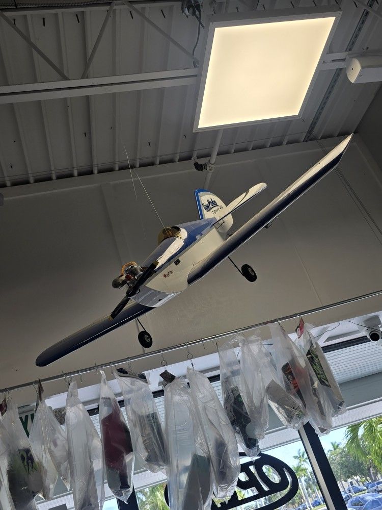 Slow POKE Sport 40 O.S RC plane!