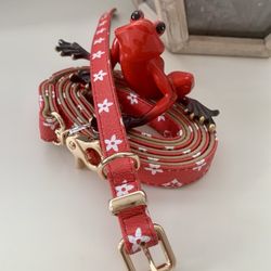 Luxury Dog Collar And Leash Set