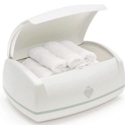 Prince Lionheart Warmies Wipes Warmer Designed for Reusable Cloth Wipes | Soft Glow Nighlight