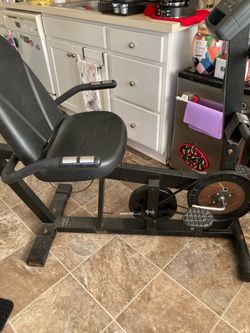 Recumbent bike for parts or repair