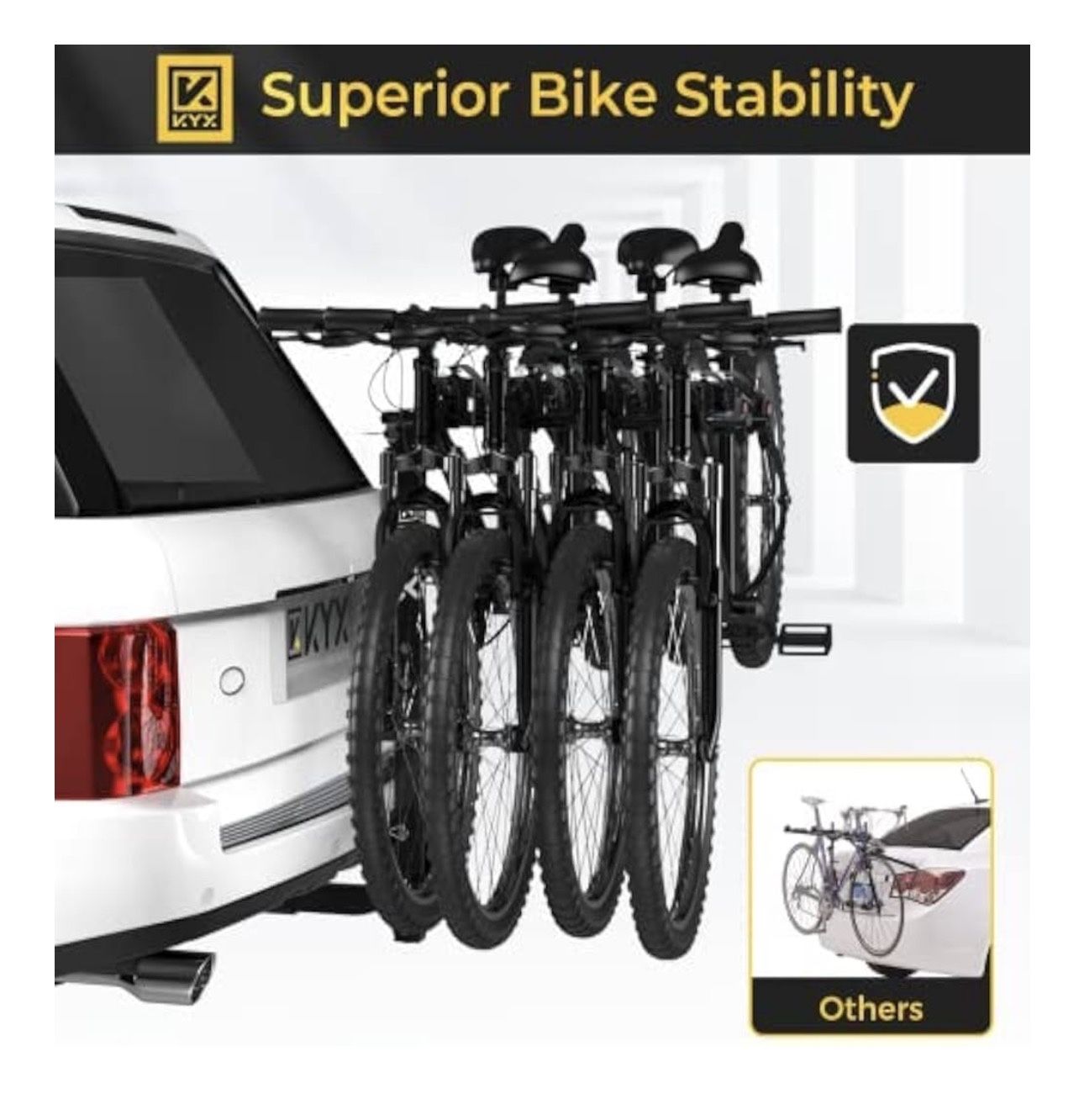  4 Bikes Car Rack