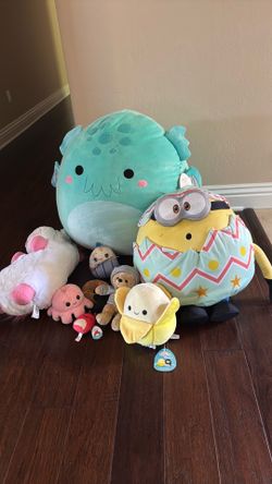 Squishmallows: lot of various sizes