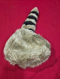💜Disney coonskin cap (Racoon tail hat) Halloween