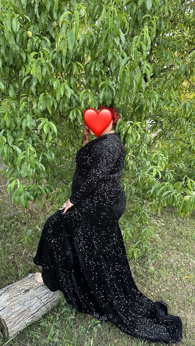 Black prom Dress
