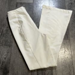 CREAM FREE PEOPLE HIGH RISE PANTS SIZE SMALL 