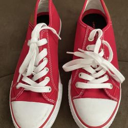 Red And White Levi’s Sneakers