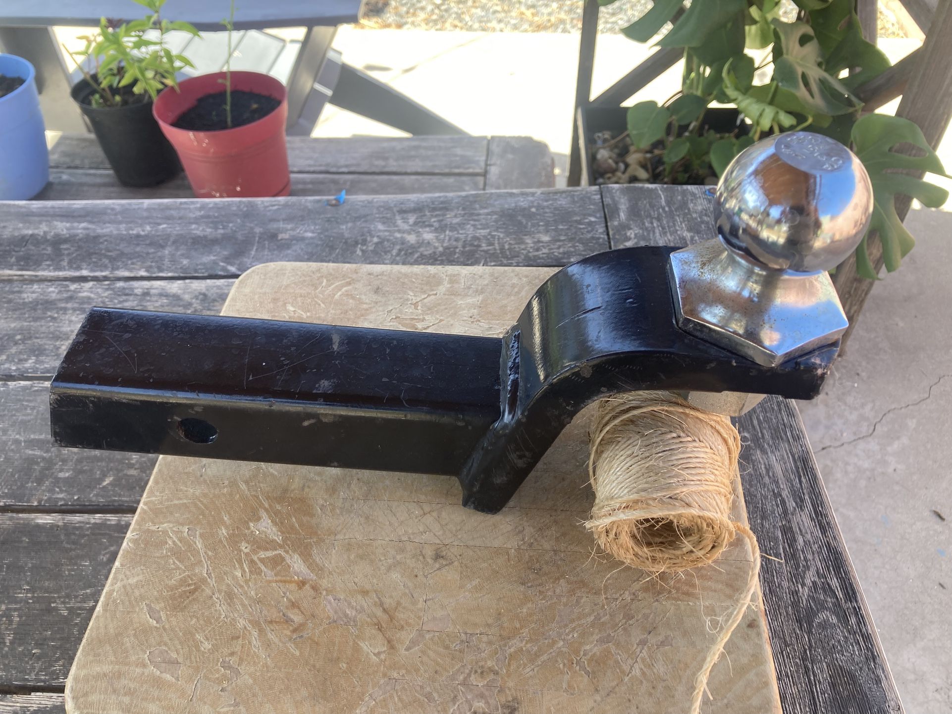 Tow Bar Draw and Ball