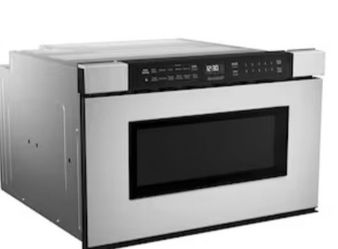 Sharp 23.625-in 1.2-cu ft 950-Watt Microwave Drawer (Stainless Steel)