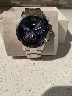 Blue Face Guess Watch