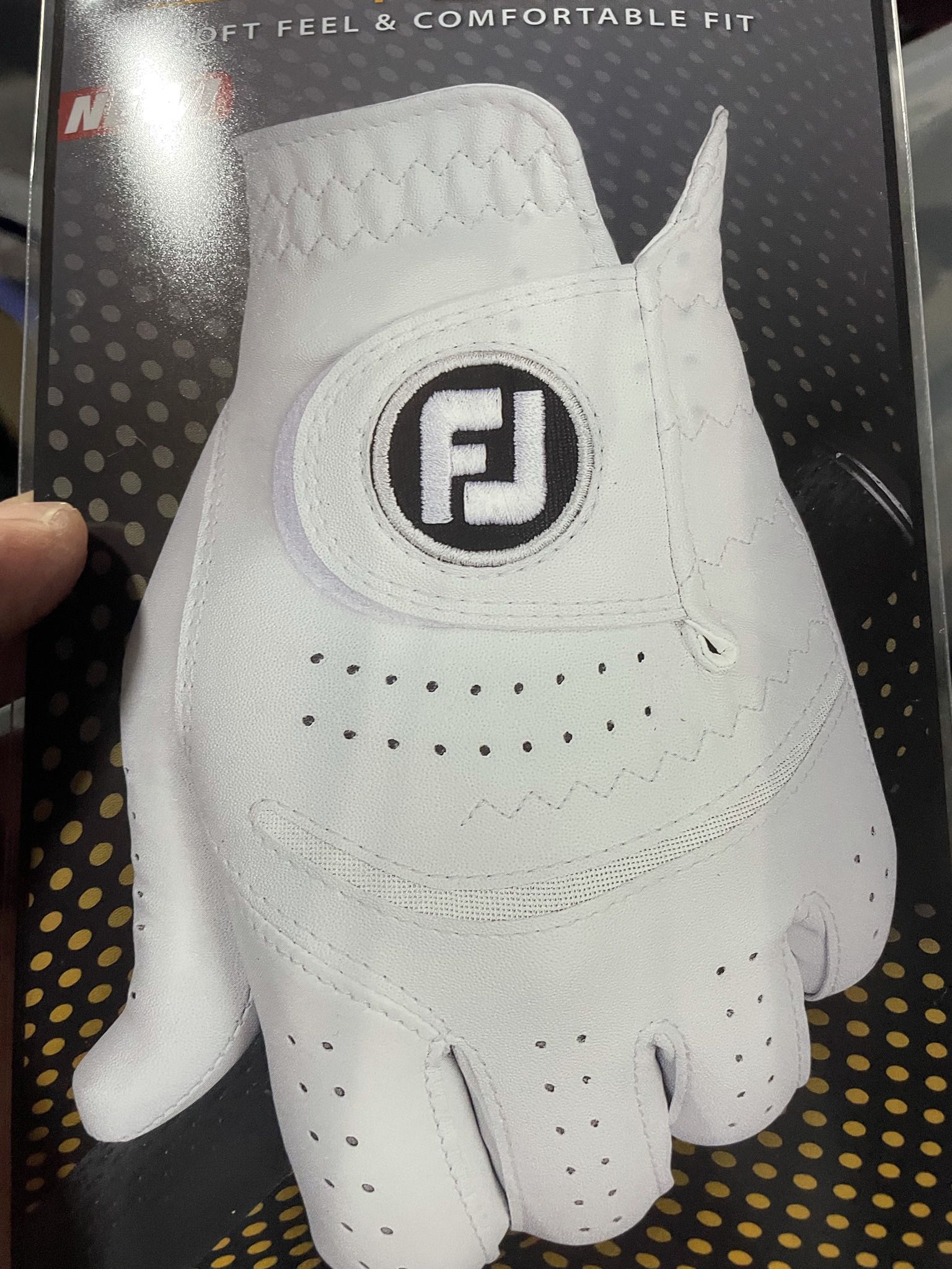 Footjoy left hand Golf glove M/L 