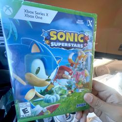 Sonic Superstars New Sealed For Xbox series X Or Xbox One