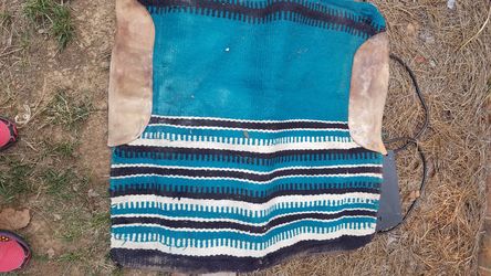 Horse saddle blanket pad
