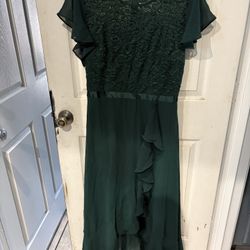 Emerald Green Dress