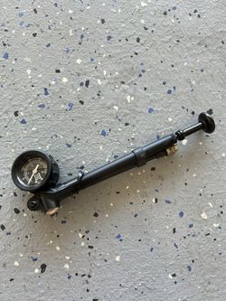  X-Fusion Shock Pump With Gauge 