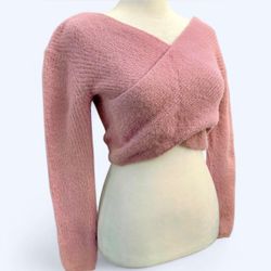 Thick Knit Crop Sweater 