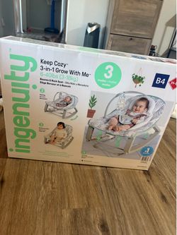 Ingenuity 3-in-1 grow with me bounce and rocking seat