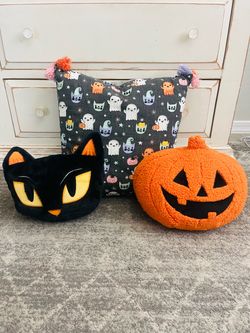 Halloween pillows