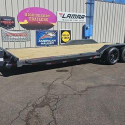 2024 Lamar Trailers CC 102x22’ Drive Over Fenders 9990 GVWR W/ Toolbox 