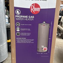 40 Gallons Water Heater Propane 