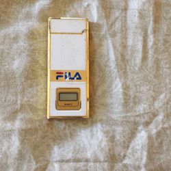 Fila lighter with clock
