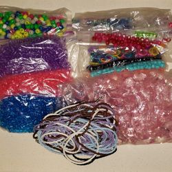 Plastic Beads And Bracelets