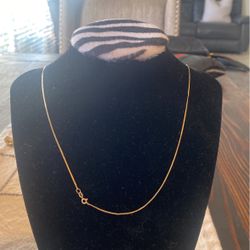 Real gold No Fake Chain