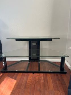 Modern glass tv stand good condition