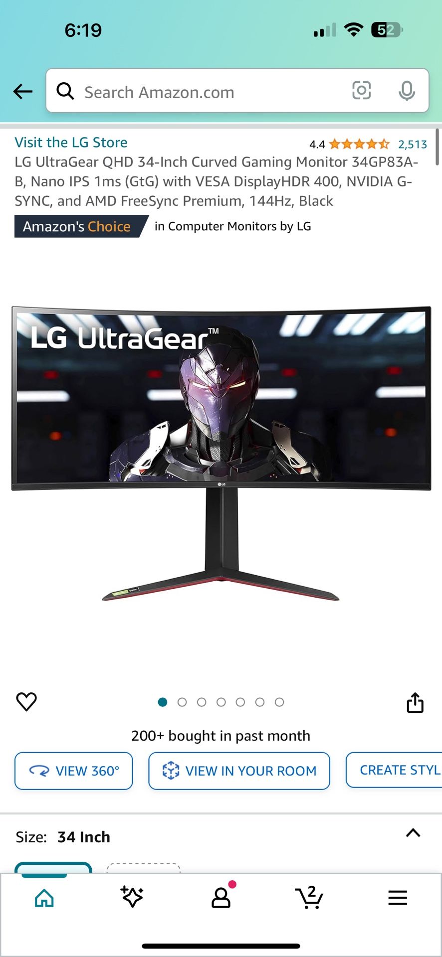 Gaming Monitor Ultragear 