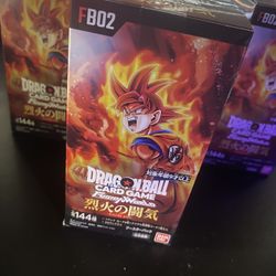 BOOSTER BOX DRAGON BALL SUPER CARD GAME FUSION WORLD: BLAZING AURA JAPANESE SET BOOSTER BOX