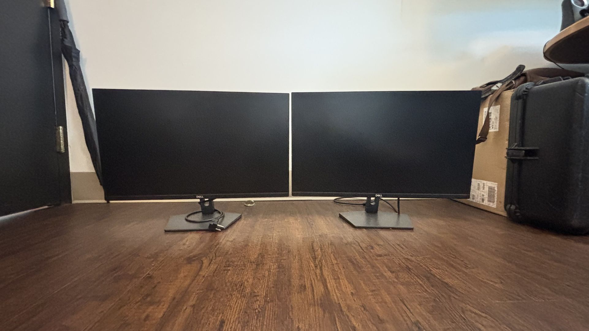 2 - Dell 27 Inch (S2721NX) Computer Monitors