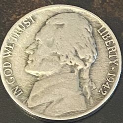 5 cents 1942 Collectible Coin USA 🇺🇸 