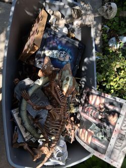Miscellaneous Halloween decorations