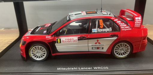 1/18 AUTOart Racing Mitsubishi Lancer WRC05 Rally Monte