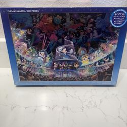 Tenyo 1000-Piece Holographic Jigsaw Puzzle Japanese Tokyo Disney Water Dream