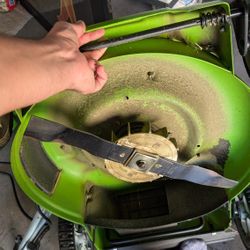 Lawn Mower And bush Trimmer Both Electric 
