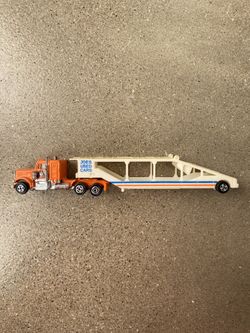 Vintage Car Carrier Truck Toy