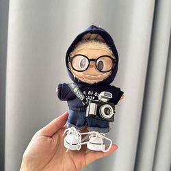 5 pcs Clothes Set For 17cm Doll Labubu