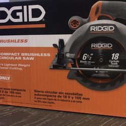 Brand New Ridgid Circular Saw