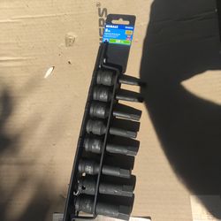 Impact hex bit socket set sae