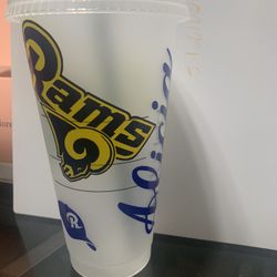 Rams Starbucks cup
