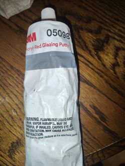 Automotive primer clear coat and hardener and glazing putty