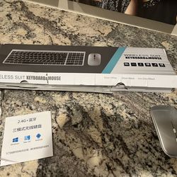 Wireless Suit Keyboard and Mouse Brand New