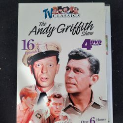 THE ANDY GRIFFITH SHOW TV Classics DVD 4-Disc Set with 16 Episodes