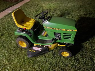 john deere stx30
