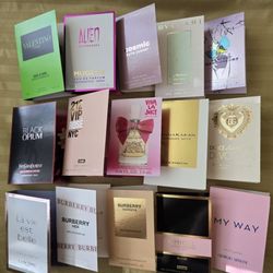 15 womens perfume samples, no repeats, all new ($20 firm)