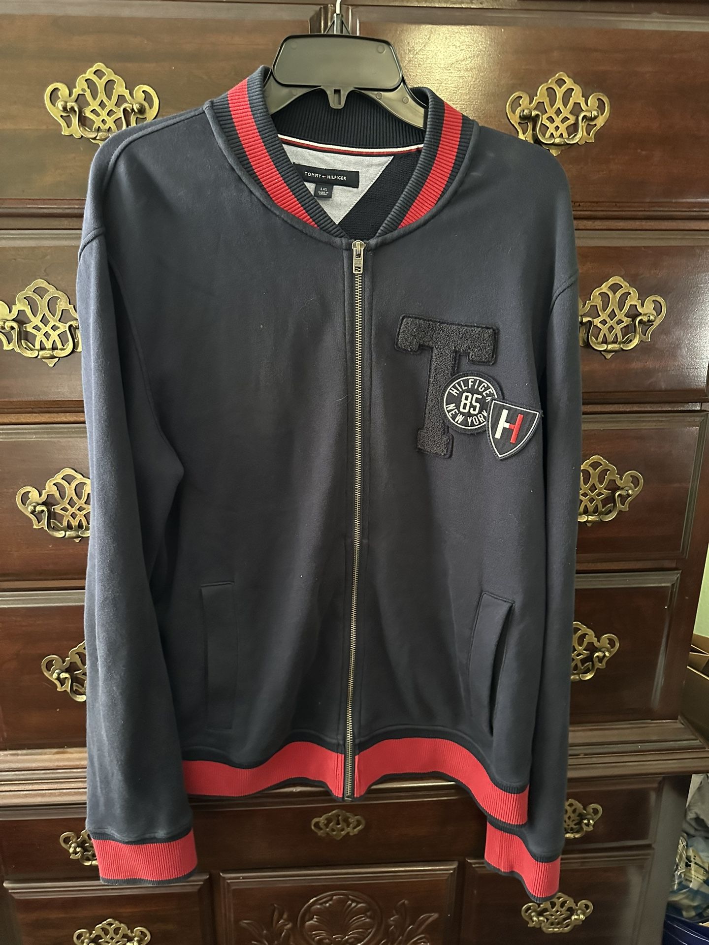 Tommy Hilfiger Jacket/sweater Zip Up Large