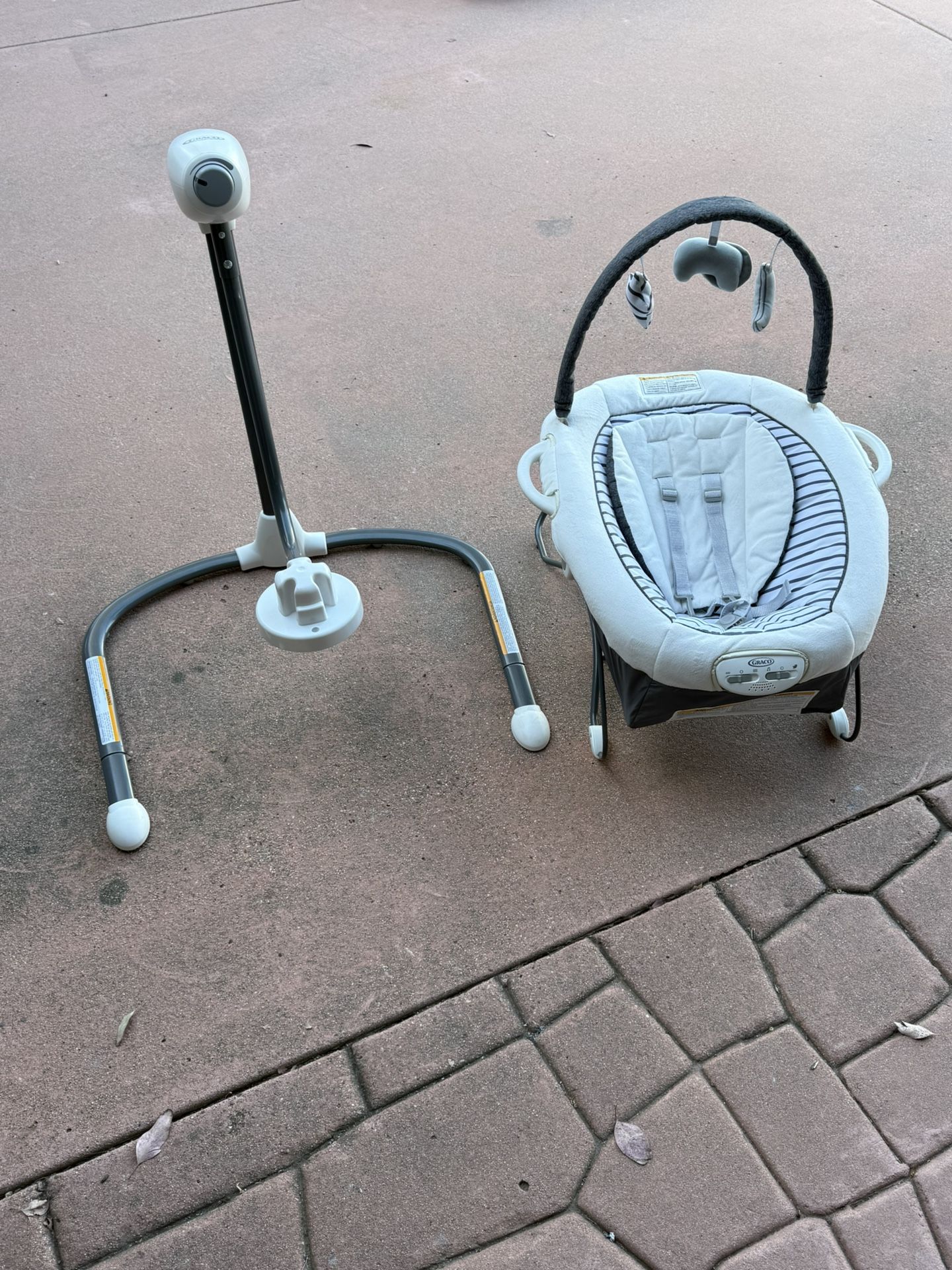 Swing and Bouncer Chair (must sell!)